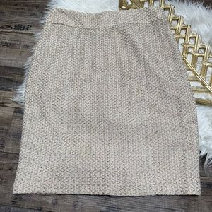 St. John Elegant Cream Skirt